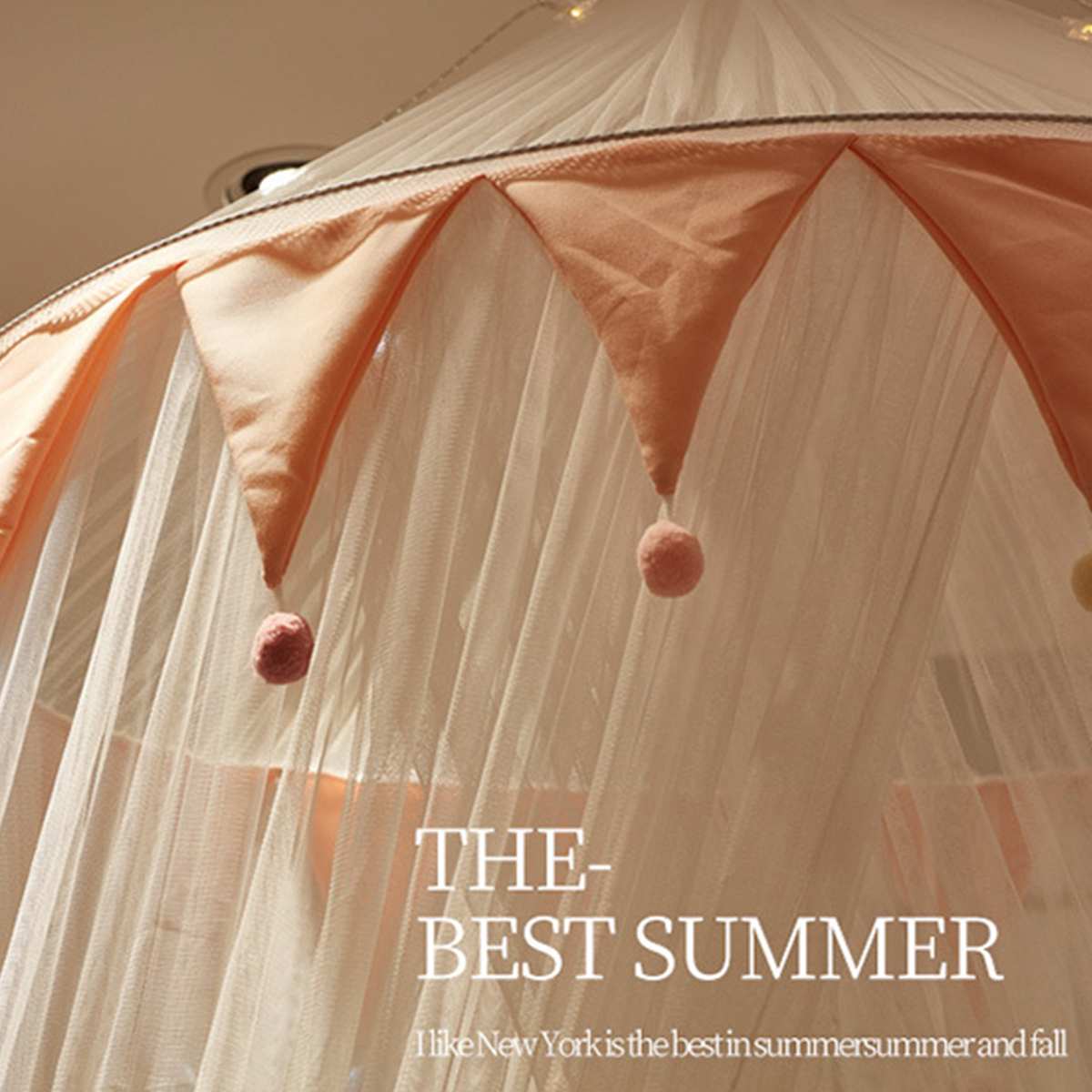 Mosquitera montada en el techo para el hogar, dosel plegable para cama, decoración de Estilo Princesa, novedad de