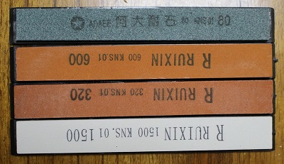 Knife Sharpener Angle Guide Kitchen Accessories Knife Sharpener Ruixin Pro iii Knife Sharpener Sharpening System.: 4pc whetstone