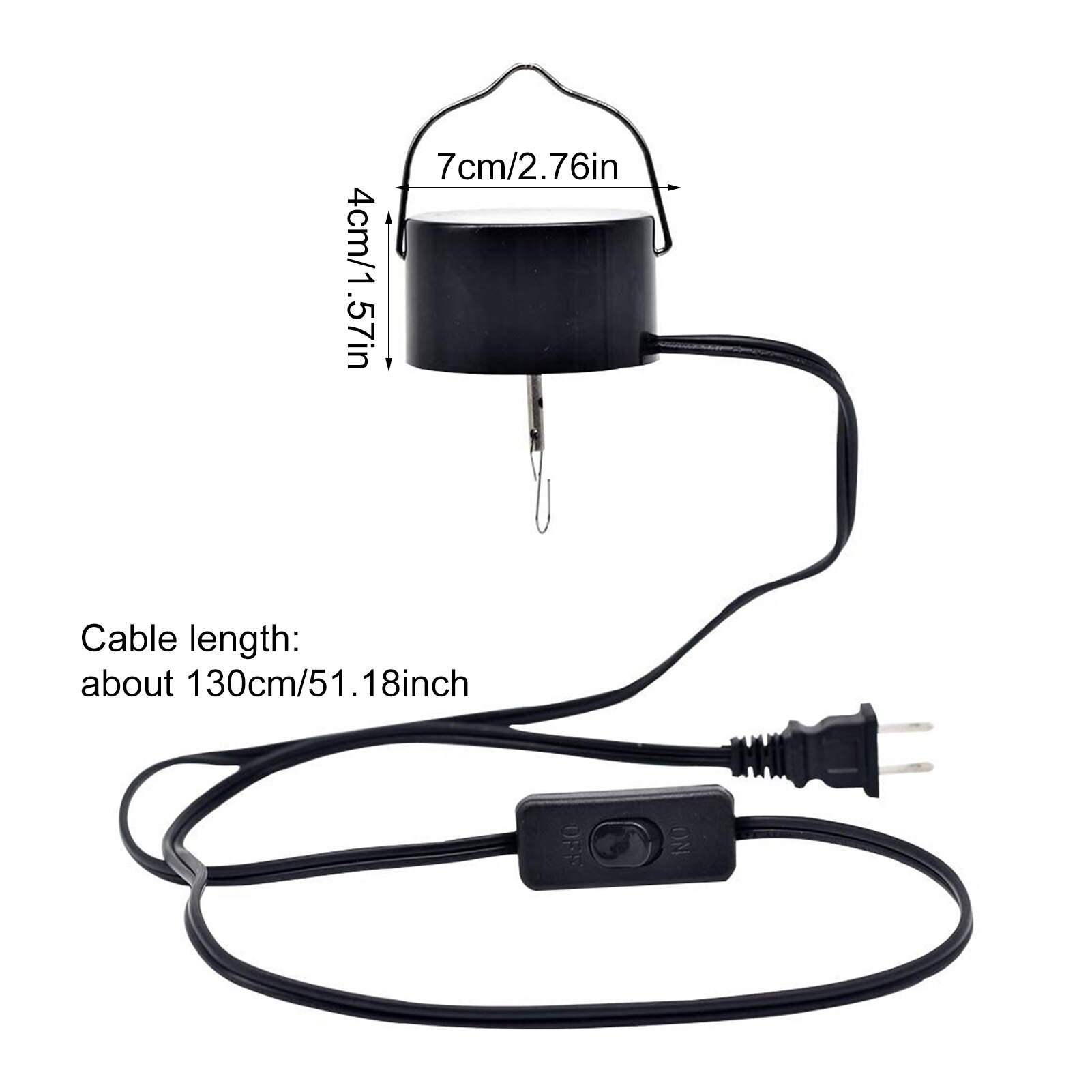 Revolving Wind Spinner Motor For Wind Chime Hanging Decoration Electric Powered Hanging Display Revolve Twist Turn Swirl Motor