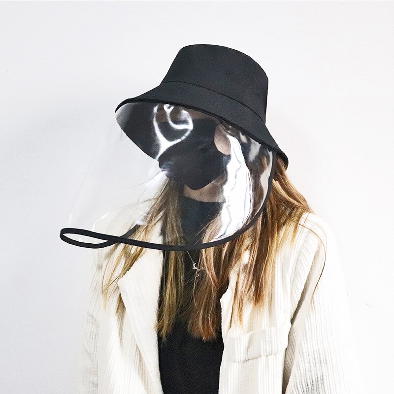 outdoor Transparent Full Face Cover Safety Protective Film Tool Anti-oil Anti-fog Kitchen Outside Use