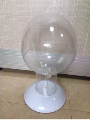 ! Good Looking Clear Inflatable Transparent Head Mannequin