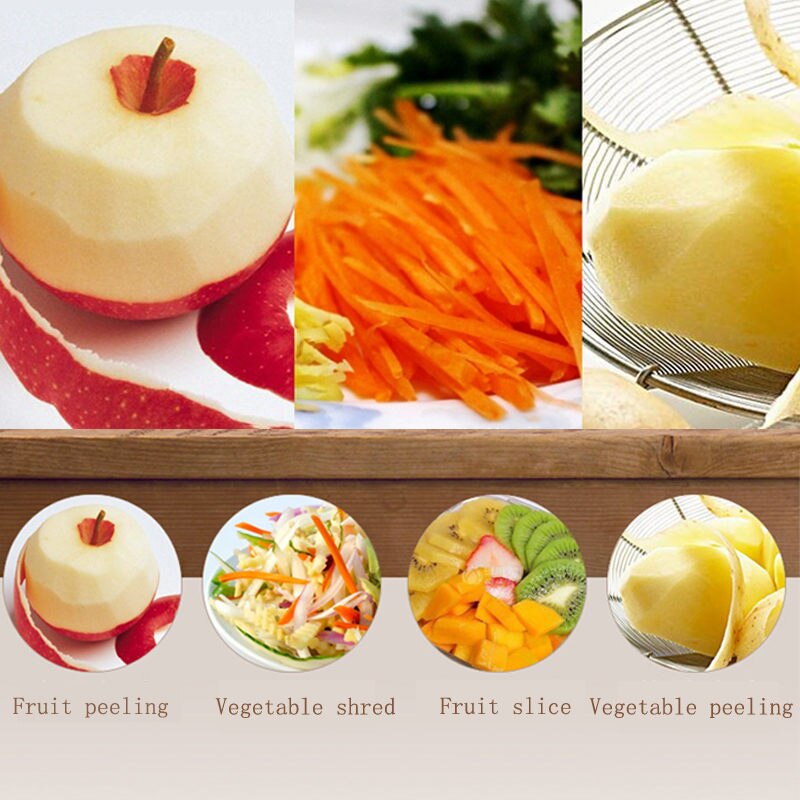 Multifunctional 360 Degree Rotary Kitchen Tool Vegetable Fruit Potato Carrot Peeler Grater Turnip Cutter Slicer Melon Gadget U3