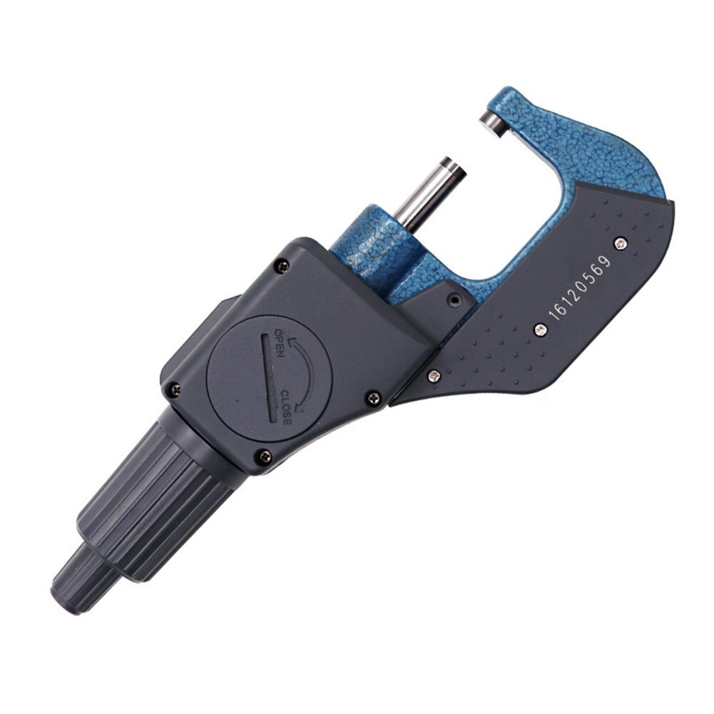 High Precision Electronic Battery Operated Digital Micrometer Easy Use Outer Diameter Adjustable Spiral Caliper 0-25mm Scale