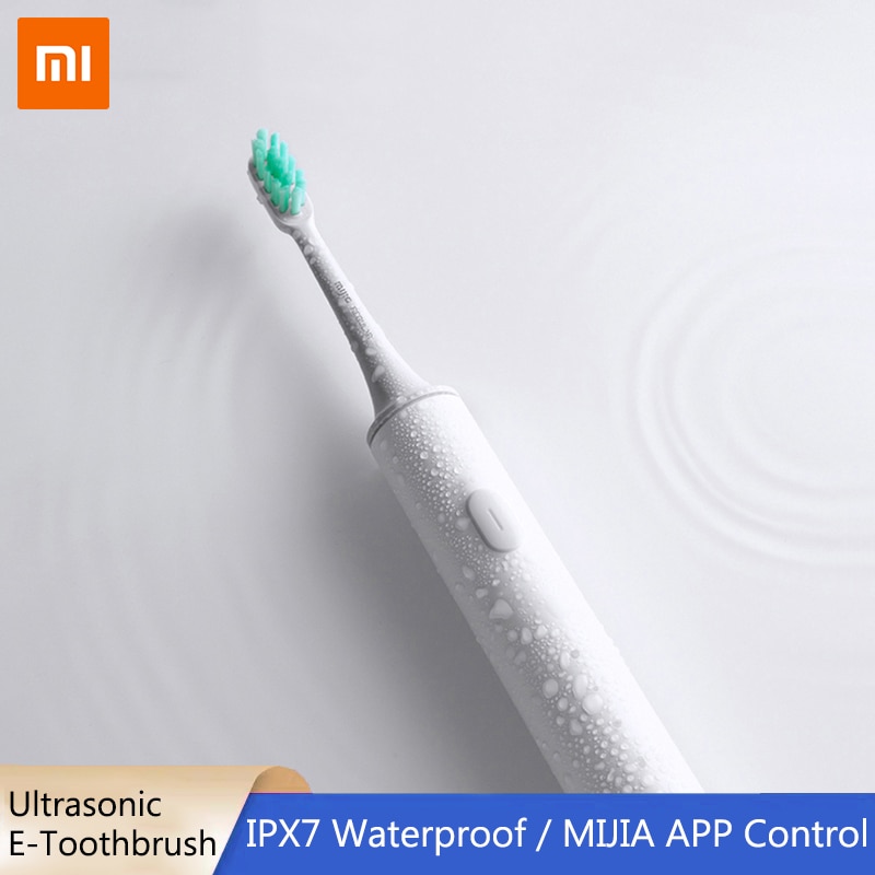 Xiaomi Mijia Originele Smart Elektrische Tandenborstel T500 Ultrasone Whitening Tanden Waterdichte Automatische Opgewaardeerd Snelle Oplaadbare