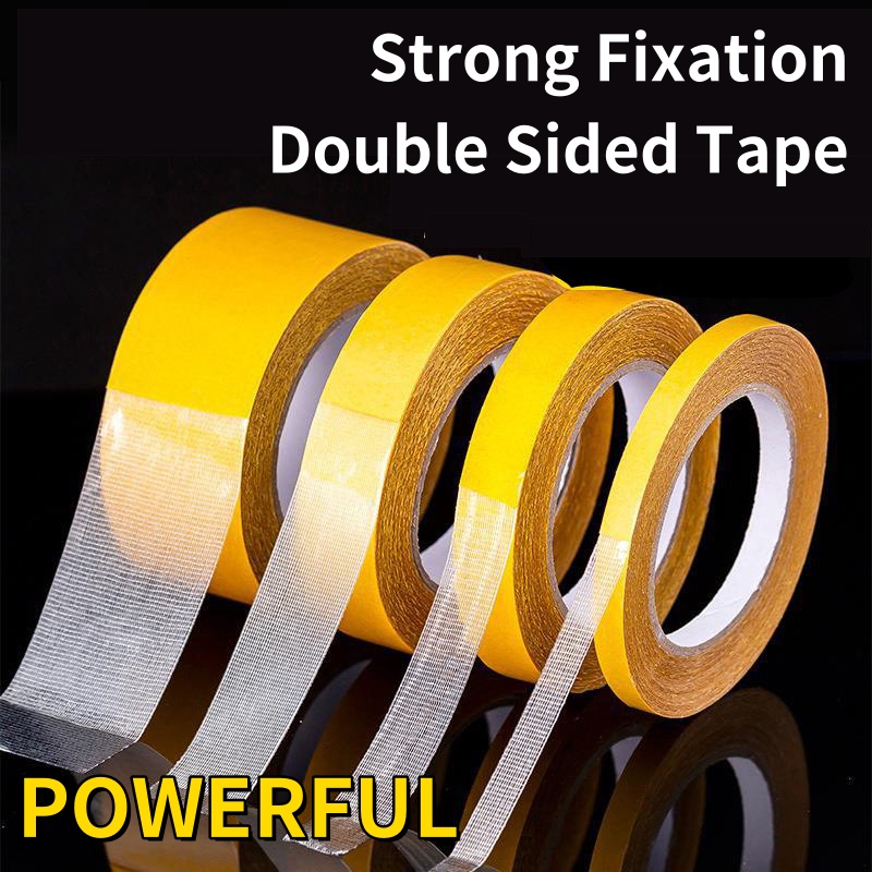 Super kleverige, dubbelzijdige plakband met hoge viscositeit - perfect voor tapijt-, leer-, muur- en vloerbevestiging!