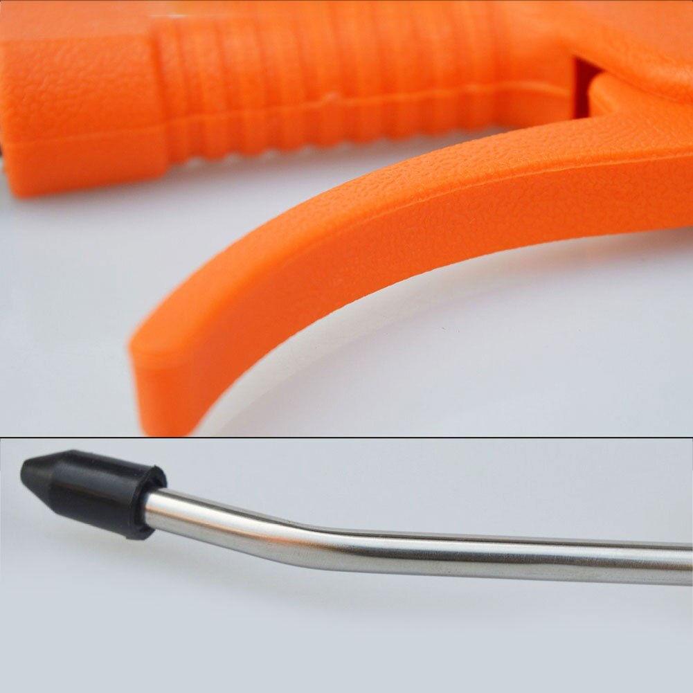 Orange Plastic Air Blower Pneumatic Dust Blowing Removal Powerful Air Compressor Air Pump Equipment Cleaning Tool with Connector