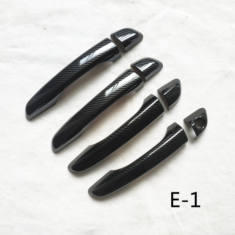 For Hyundai i30 PD III MK3 Accessories Door Handle Cover trim handles covers plastic Imitation carbon fiber: E-1