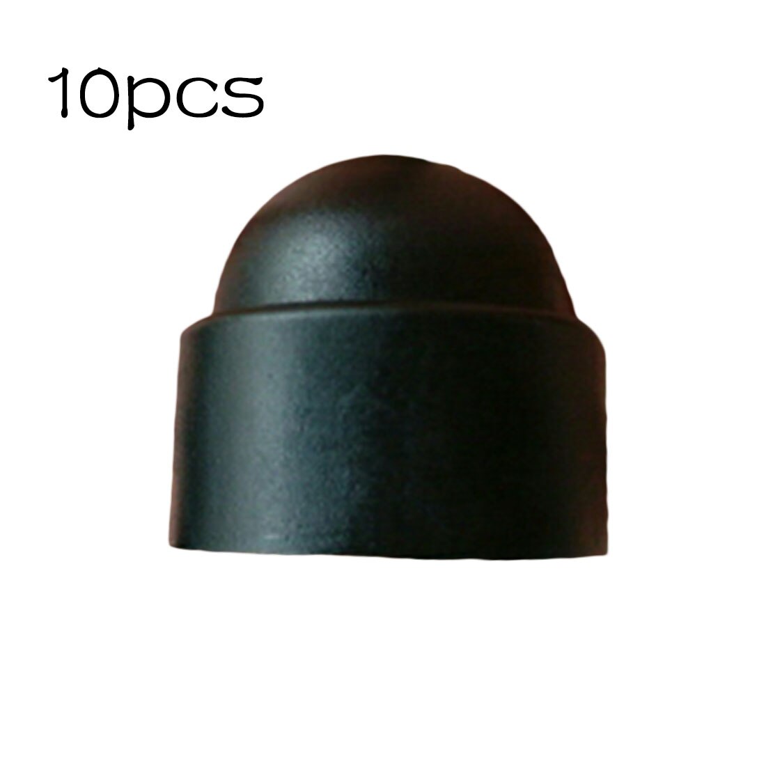 Dewtreetali 10PCS M6 M8 M10 M12 Plastic Metric Dome Bolts Nuts Head Caps Cover Hex Screws: M10 Black