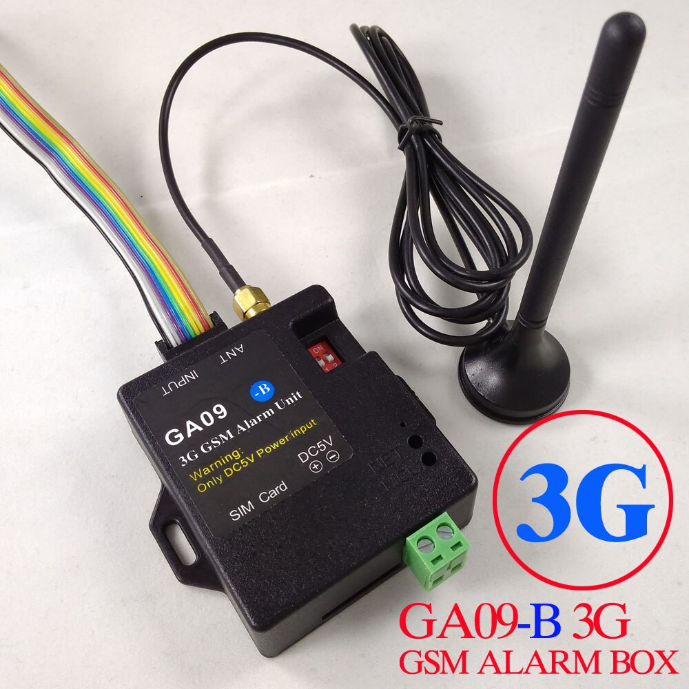 Offentliggjort 3g og gsm app kontrol 8 kanal  ga09- b mini gsm alarm indbrudsalarm system app smart home