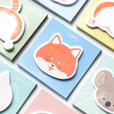 Post-it notes Ass series cartoon cute message notes N times posted notes: Default Title