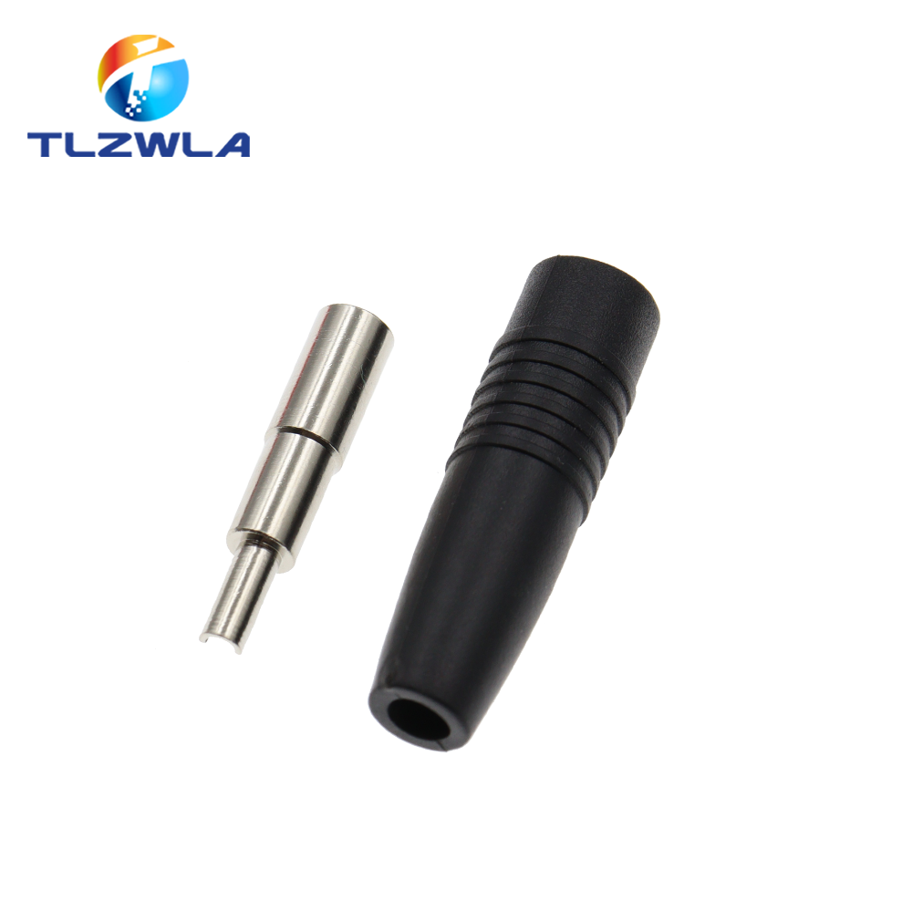 Connecteur à souder en laiton, fiche banane femelle isolée de 4mm, 5 pièces