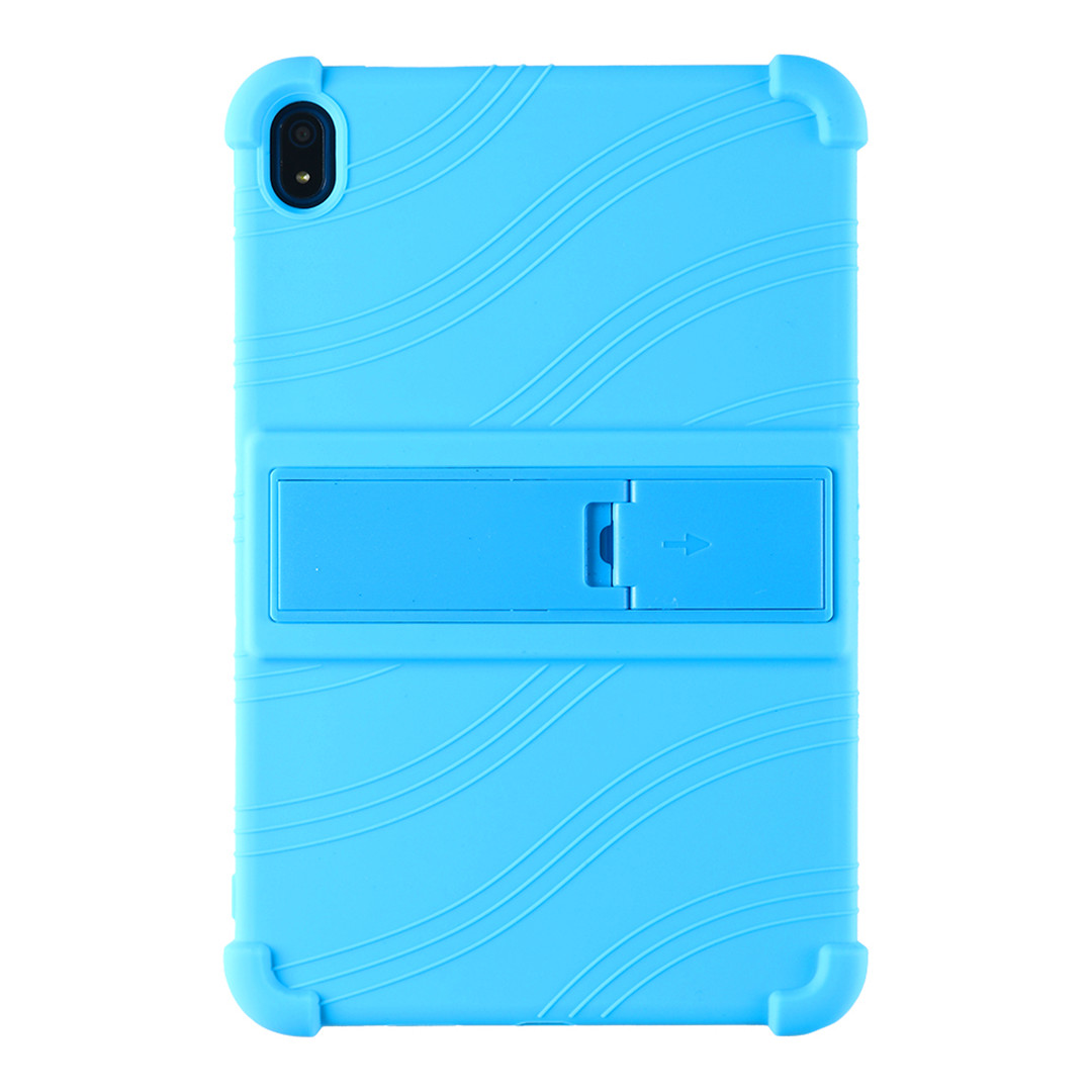 Case For Nokia T20 10.36 Android Nokia t20 TA-1392 Shell Shockproof Kids Safe Silicone Portable Kickstand Tablet Protect Cover: Sky blue