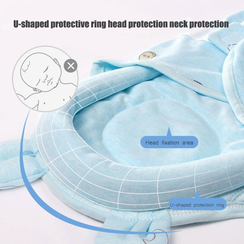 Neonatale Katoenen Dekbed Hals Protector Baby Is Gehouden Door Lente En Herfst Stijl Baby Wrap