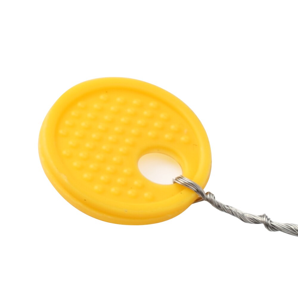 20 Pcs/lot pêche flotteur pêche Bobber flotteur caoutchouc ovale bouchon pêche espace haricots émerillons Clip connecteur matériel de pêche