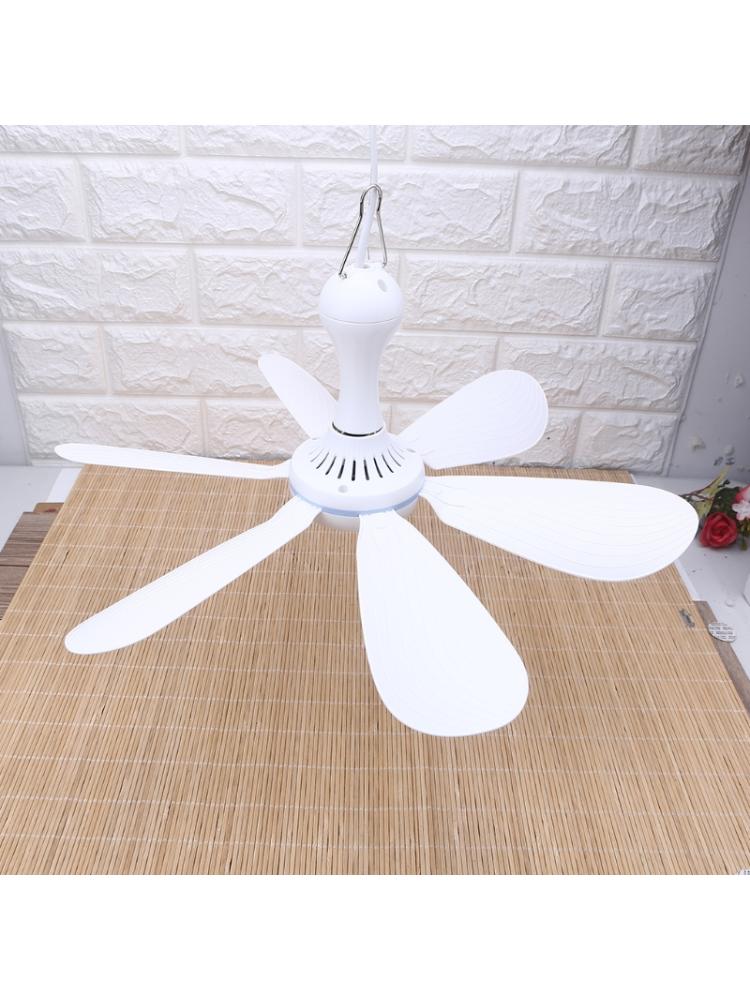 Mini ventilateur de plafond suspendu, 220V, 20W, 16.5 pouces, 6 vitesses, avec interrupteur marche/arrêt et câble d&#39;alimentation de 1.8m, pour dortoir, U1JE