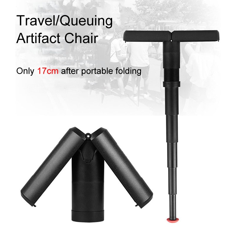 Foldbar skammel bærbar rejse line up mini teleskopisk skammel udendørs danmark kø artefakt bærbar sæde camping vandreture fiskeri