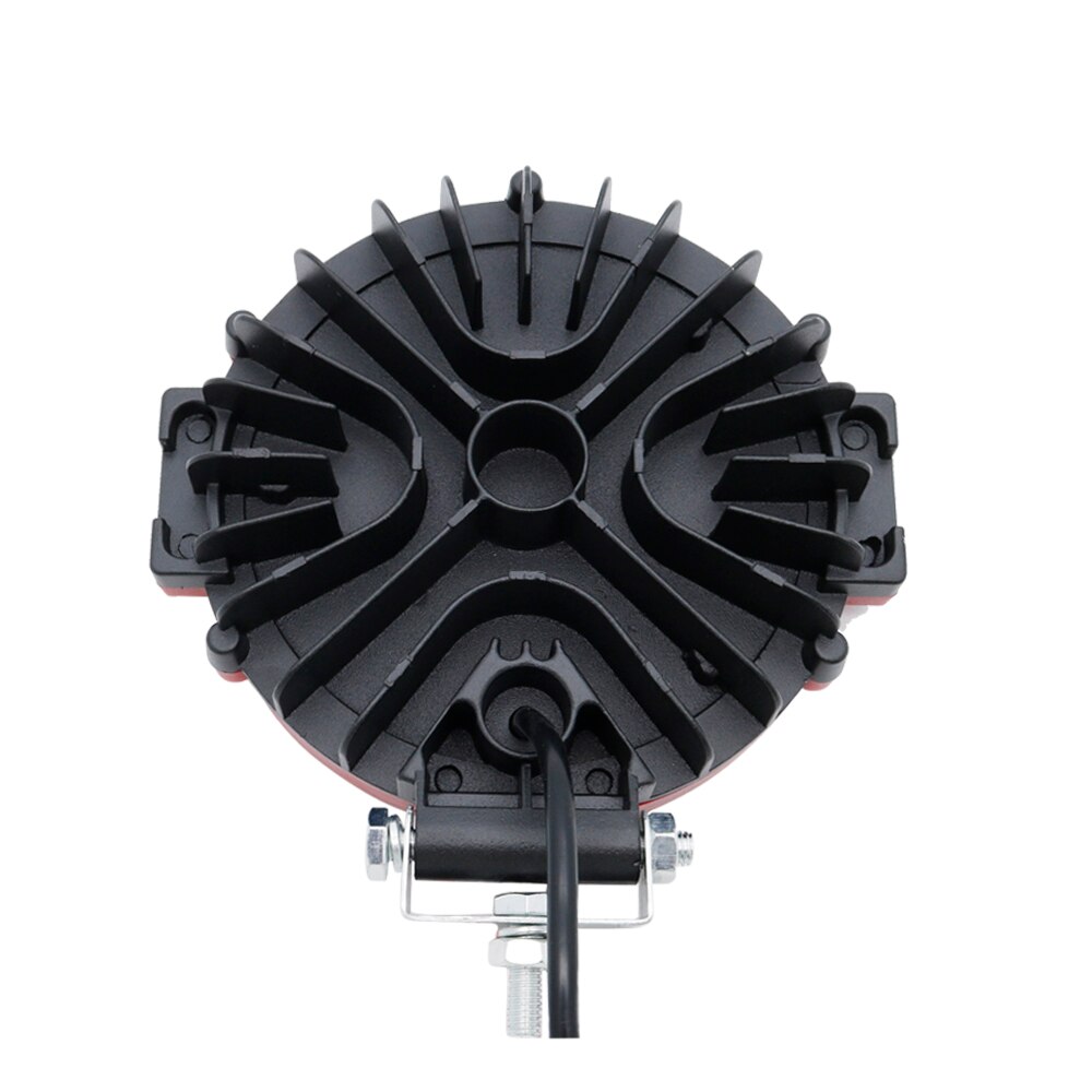 2pcs 7 inch 51W Round LED Work Light Spot Beam For 4x4 Offroad Truck Tractor ATV SUV Driving Lamp