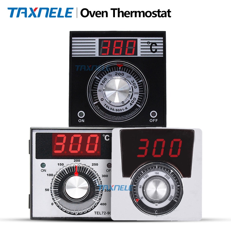 Tlf 72 tlf 96 digital ovn temperaturregulator knop termostat 400 grader 96 x 96mm 72 x 72mm relæudgang k indgang 220v 380v