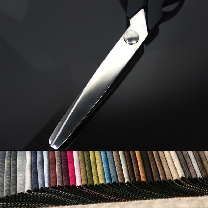 23,5 cm Zig Zag Nähen Geschnitten Schneiderei Schneider Scher Pinking Scissor Leder Handwerk