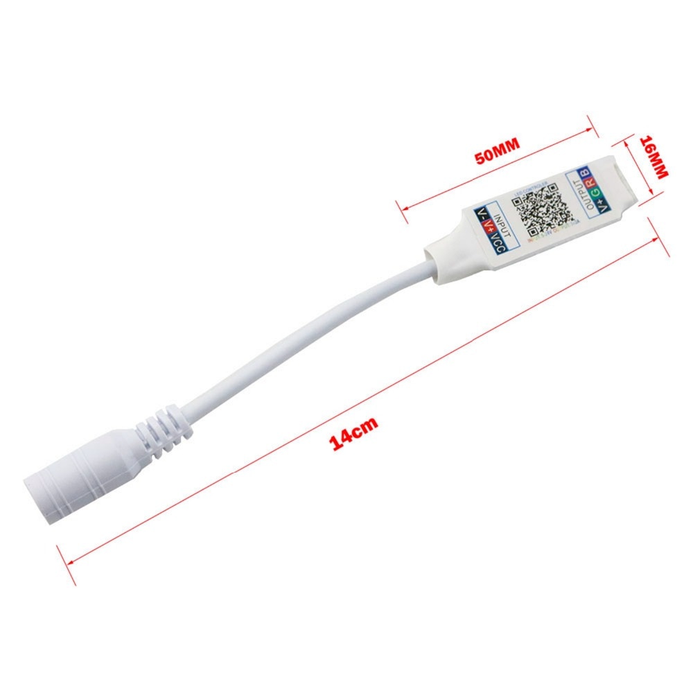 Wifi Mini RGB Bluetooth Controller DC 5V 12V 24V Mini Music Bluetooth Controller Light Strip Controller For RGB RGBW LED Strip