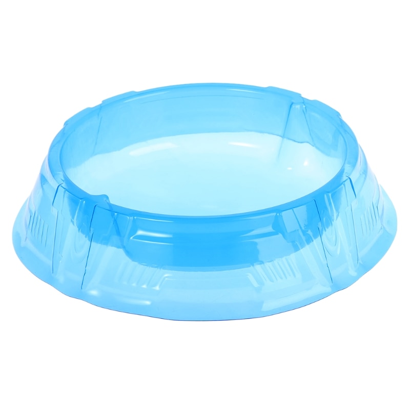 Nueva placa giratoria para batalla de estadio, Batalla de ataque, Arena de combate azul transparente para Beylad Y4UD