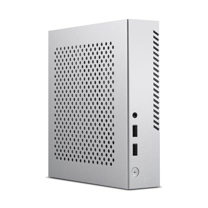 QX03 Mini Itx Computer Case Desktop Chassis Compacte Pc Gaming Usb Interface Aluminium Body Microserver Gastheer Chassis