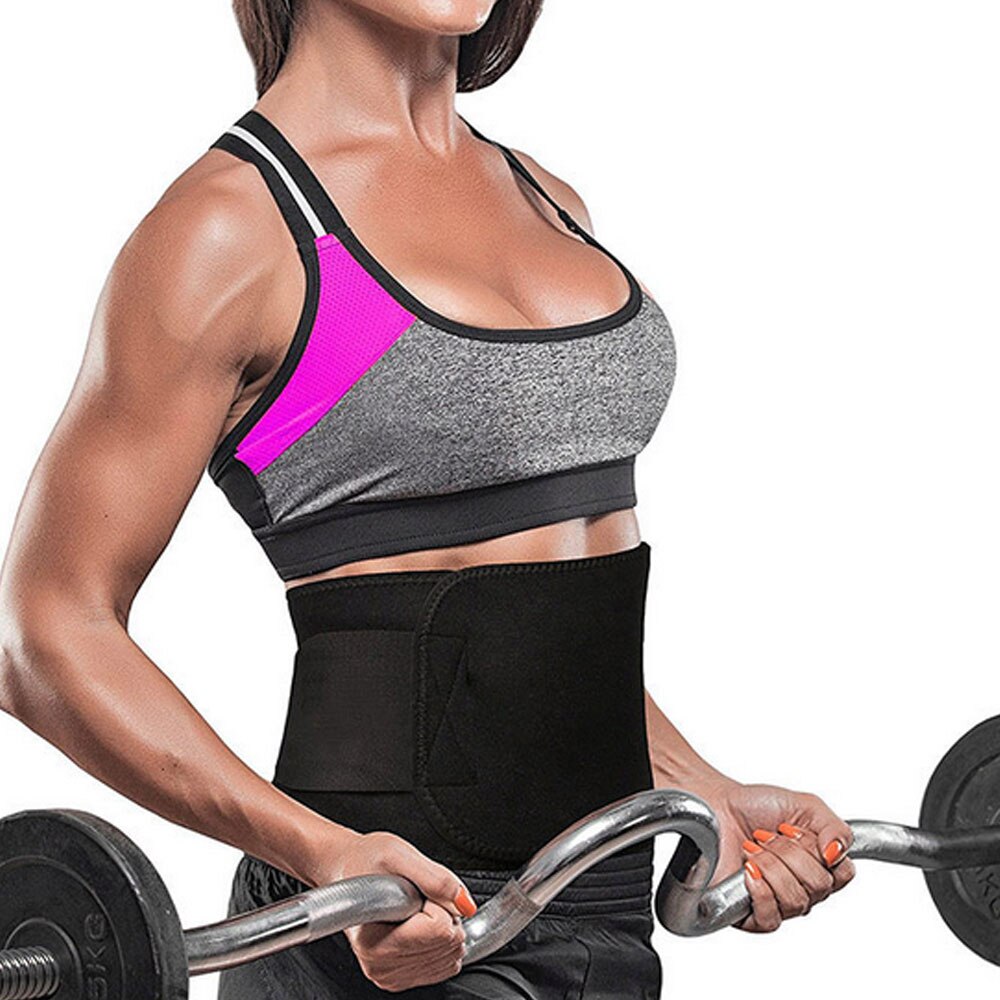 Frauen Männer Sport Gürtel Taille Trainer Sport Fitness Bauch Korsett Karosserie Gestalter Gürtel Verstellbaren Riemen Leicht Leicht zu tragen