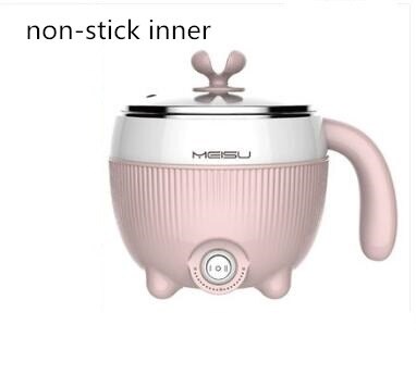 220V Electric Rice Cooker Multi Food Cooker Non-stick/ Stainless Steel Inner Available Mini Portable Cooking Pot EU/UK/AU/US: 4