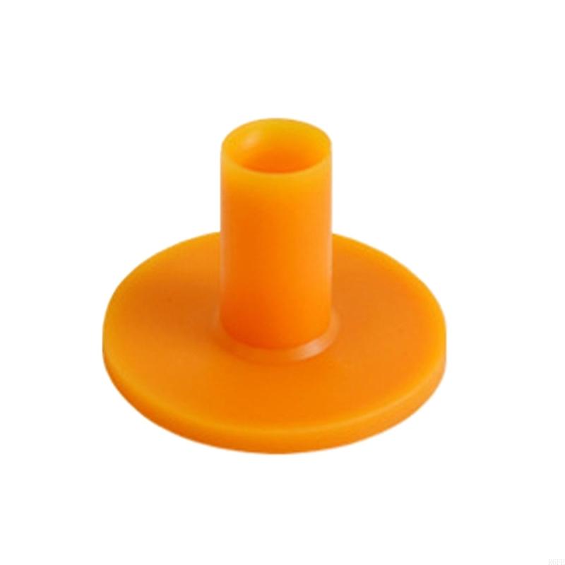 R6FE 10Pcs Golfing Rubber Tees Holder for Practice Mat 35mm 42mm 54mm 60mm 65mm 70mm 80mm Golfing Training Tees Holder: WHITE