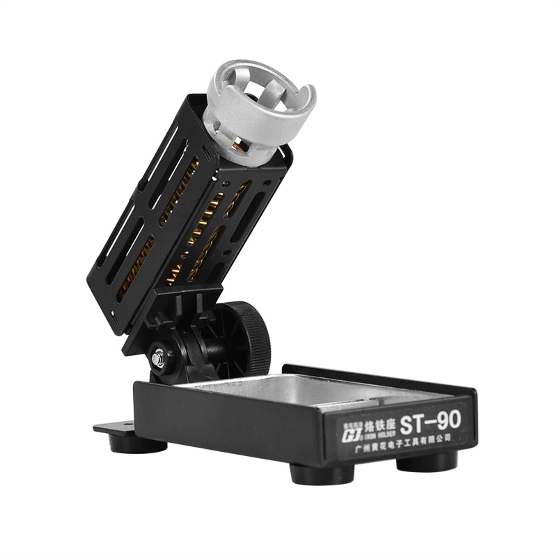 Säädettävä juotosraudan telineen korkeuskulma 1 puhdistussienellä