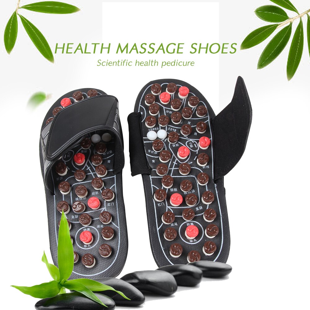Fuß Massage Hausschuhe Akupunktur Therapie Massagegerät Schuhe Für Fuß Akupunkturpunkt Aktivierung Reflexzonenmassage Füße Pflege Massageador Sandale