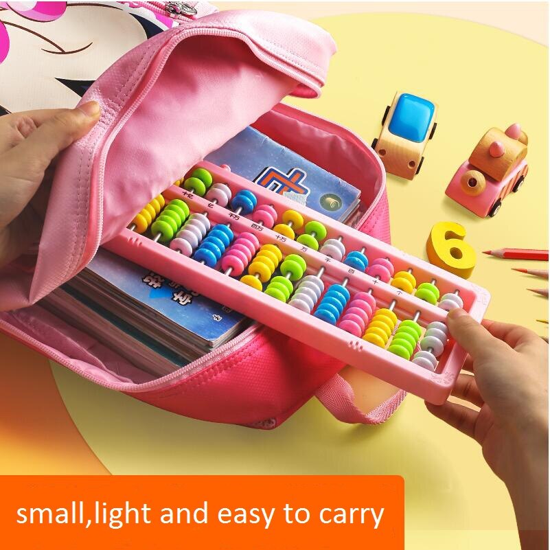 Colonne chinoise Portable à 13 chiffres, Abacus, arithmétique, Soroban, outil d'apprentissage des maths, de comptage, pour débutants en mathématiques