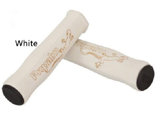 Super Light Propalm Sponge Soft Bicycle Grips Sets for MTB bicycle Folding Bike Handlebar Anti-Skid bicycle accessories: white