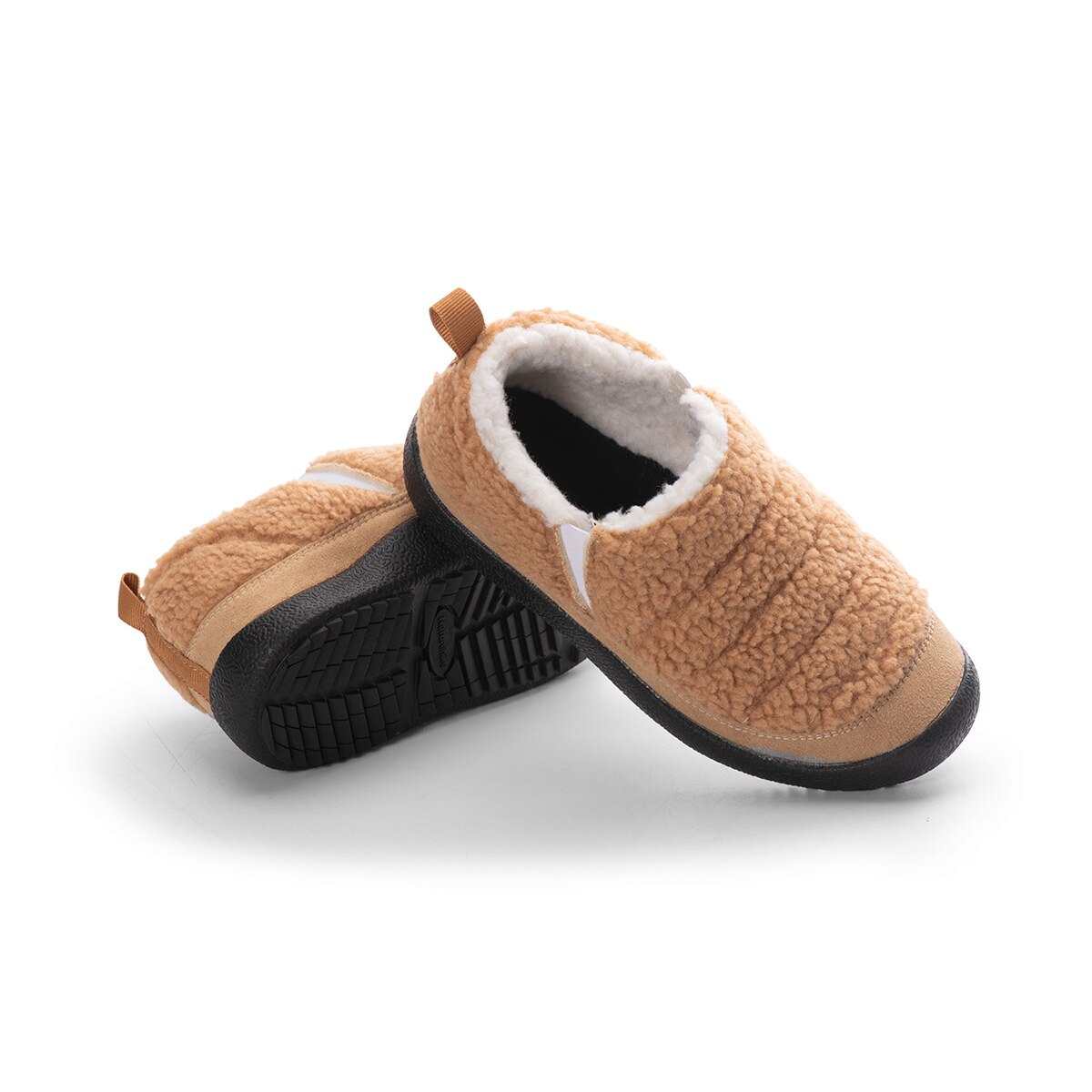 Naturehike – chaussures de Camping en peluche pour hommes et femmes, pantoufles antidérapantes unisexes, chaudes pour la maison, hiver: Yellow / XL(42-43)