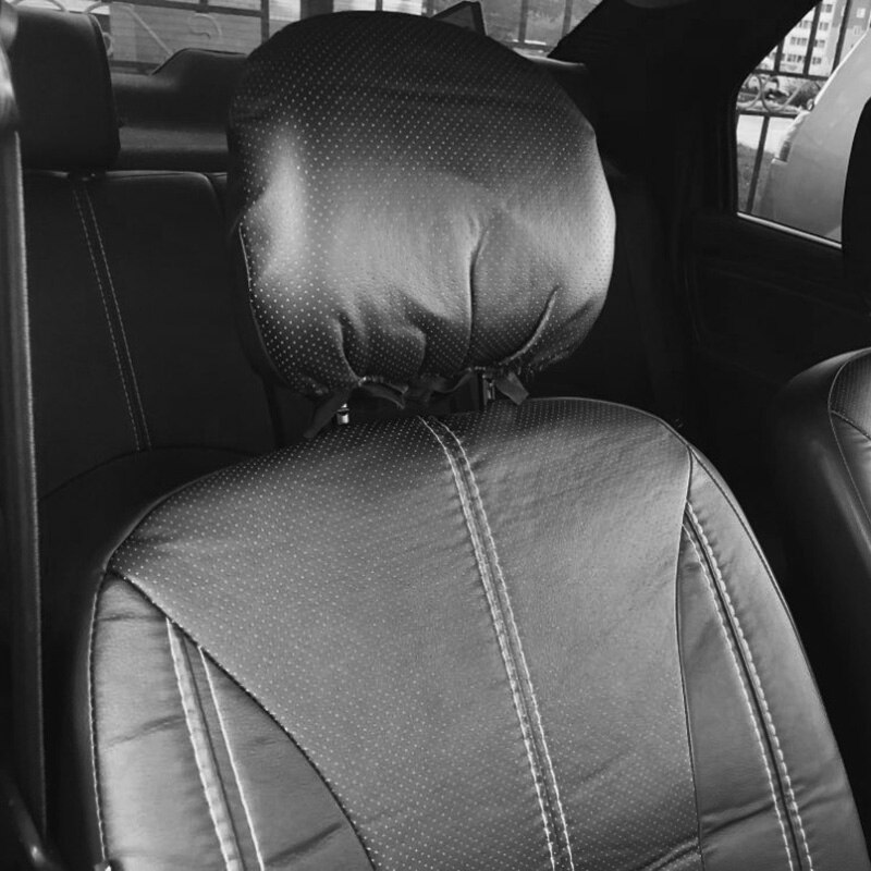 Autostoelhoezen auto-interieur stoelhoes beschermer voor voor- en achterbank rugkussen mat met rugleuning voor de meeste auto's, vrachtwagens, suv's
