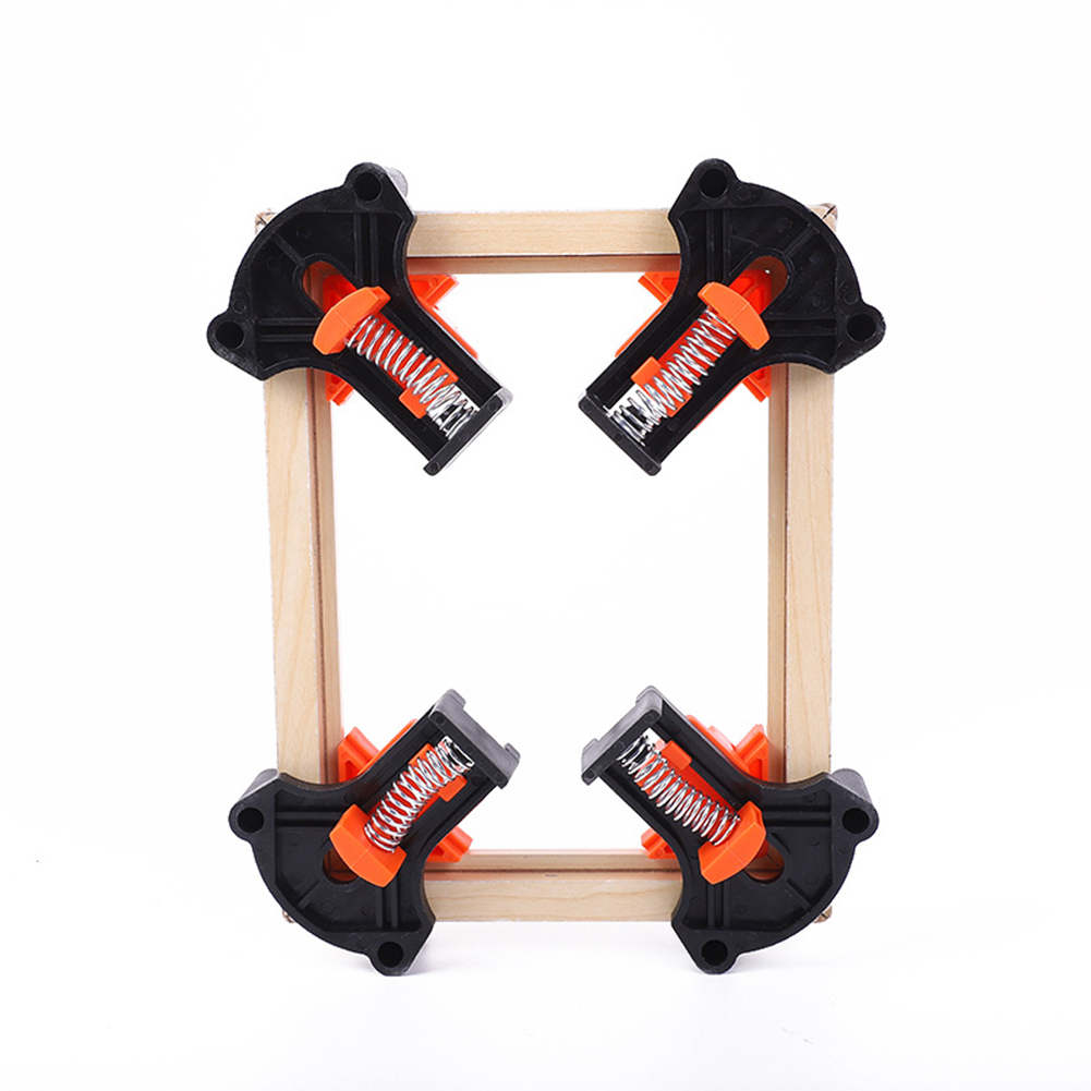 90 Degree Right Angle Clamp Fixing Clips Photo Picture Frame Corner Clamp Woodworking Hand Tool Positioning Fixture