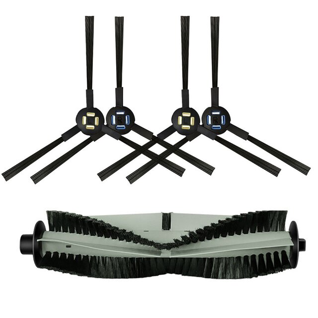 Pièces de rechange pour aspirateur robot Silvercrest SSR1 SSRA1 Ilife A9s A9 A7 L100, brosse latérale à rouleau: Package 1