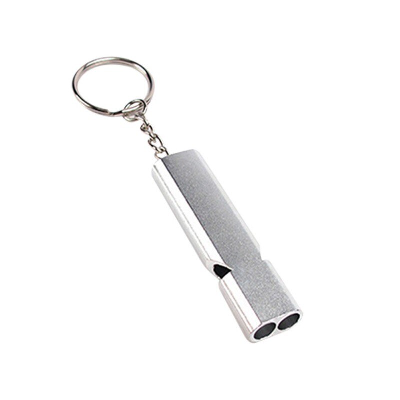 Pet Dog Training Wear Whistle Two-tone Ultrasonic Flute German Shepherd Training Whistle Cats Birds Training Tool: White