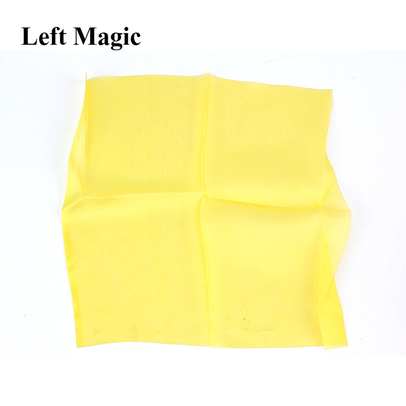 15*15cm farverige silke tørklæde magiske tricks læring og uddannelse magisk silke til nærbillede magisk prop