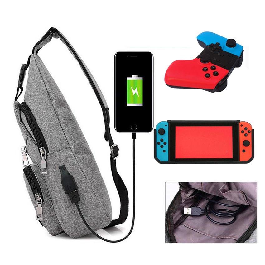 TOFOCO Portable Storage Bag Cover Case for Nintend Switch NS Console Carrying Bag