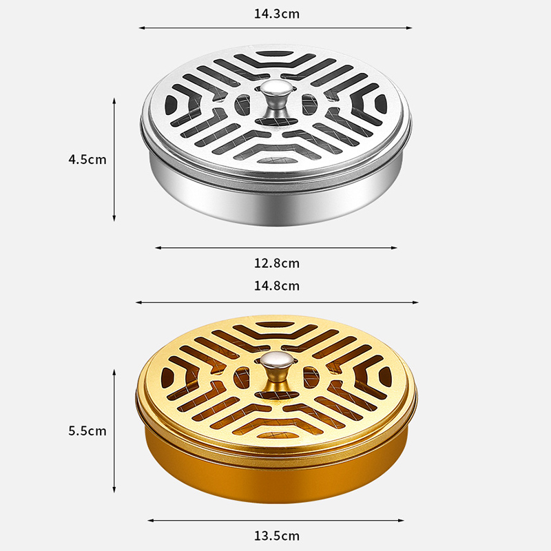 Mosquito Coil Tray Portable Mosquito Coils Holder Summer Outdoor Camping Indoor Home Hotel Insect Anti-Mosquito Repellent Tools