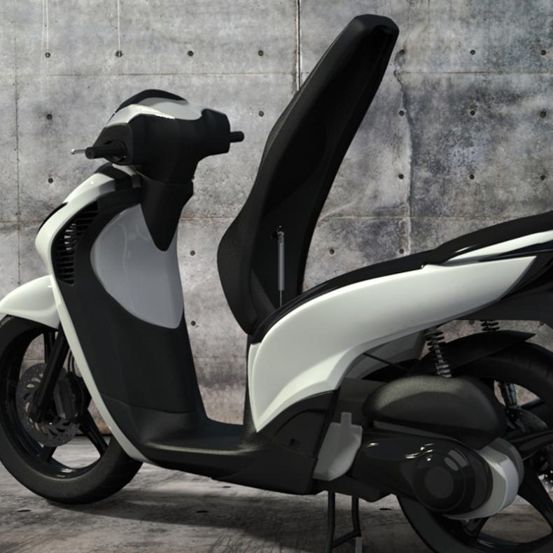 Émbolo Universal para motocicleta, varilla de soporte para asiento, Palanca hidráulica de elevación, eyector ajustable para motocicleta