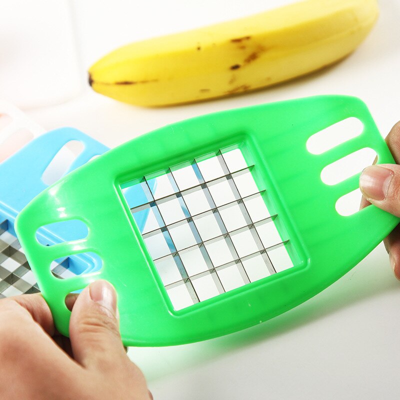 Manual Stainless Steel Vegetable Potato Slicer Cutter Chopper Chip Multifunctional Potato Chopper Cheese Slicer Kitchen Gadgets