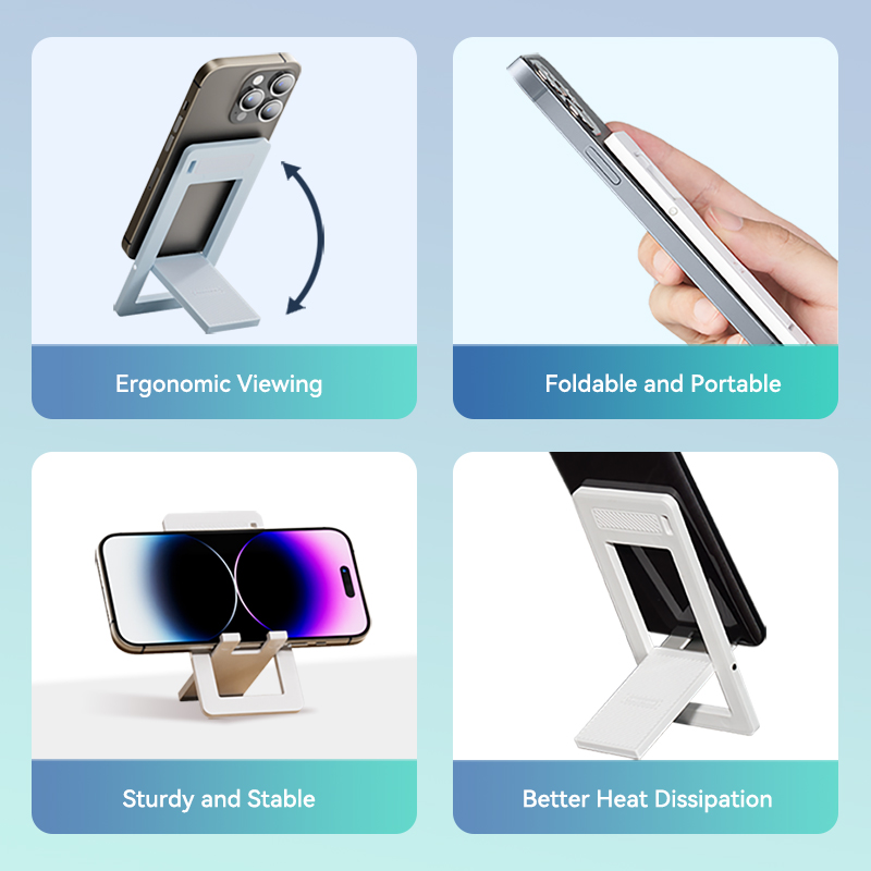 Vention Portable Desktop Holder Foldable Mini Moblie Phone Stand For iPhone 13 Pro Max iPad Xiaomi Desk Bracket Portable Stand