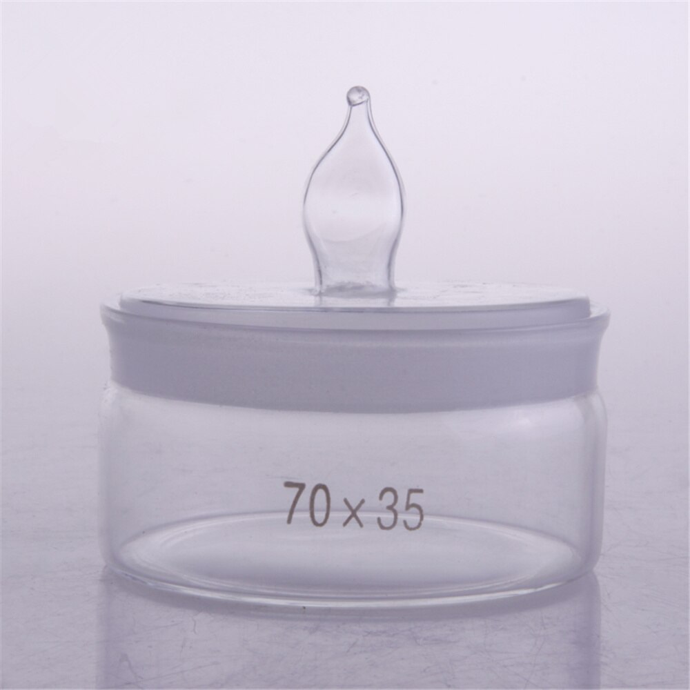 2 stks/partij Meerdere Diameter x Hoogte Lab Glas Weging Fles met Grond Glazen Stop Lab Supplies
