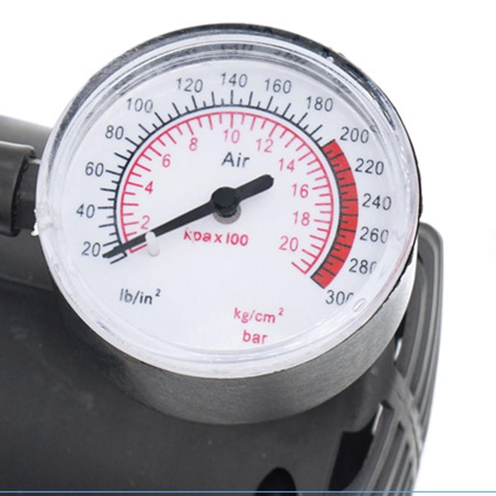 Mini Air Compressor Electric Pump ABS Automotive Durable Vehicle Air Pump 300 PSI Tire Inflator Pump DC 12V Car Parts