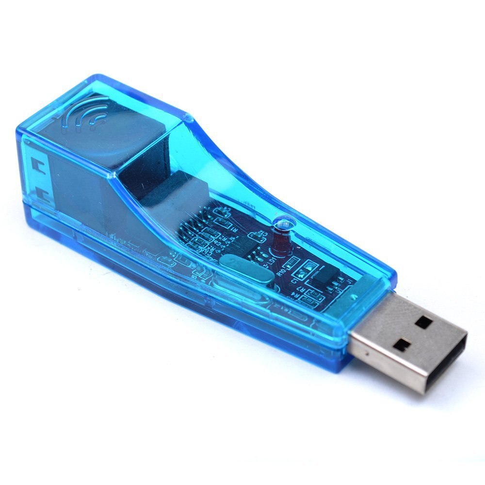 USB Ethernet Adapter USB 2.0 to RJ45 Ethernet Network Card LAN Adapter Windows 7/8/10/XP USB Ethernet Connector RD9700