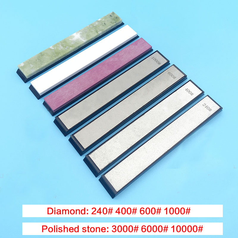 Diamant Poliert stein messer schärfer Festen winkel schärfen stein diamant schleifstein rand Haushalts spitzer küche werkzeuge: Licht Grün