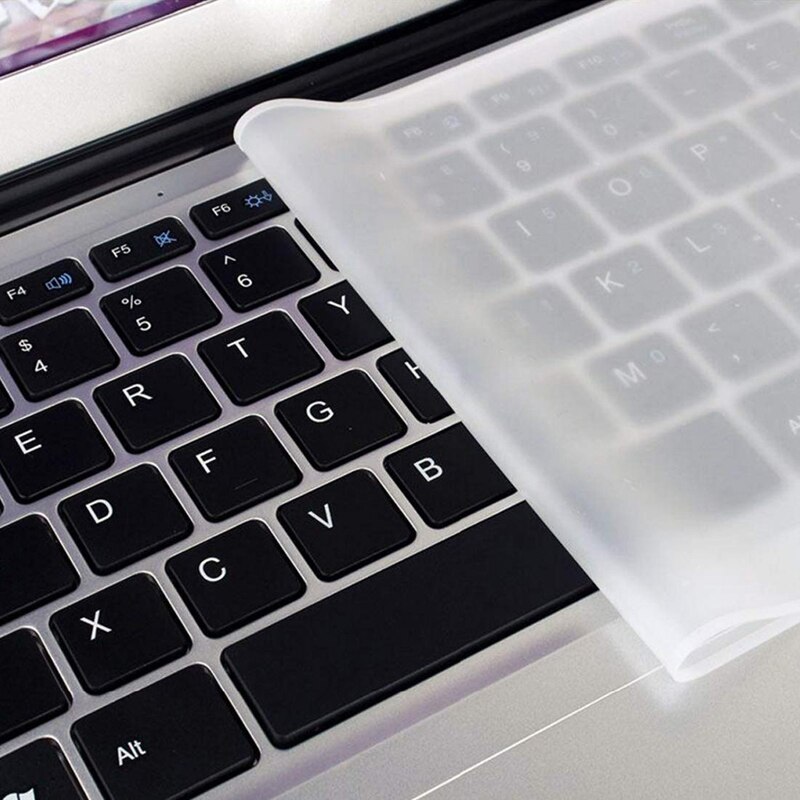 15 Inch Anti-stof Waterdicht Toetsenbord Cover Universal Soft Silicone Protector Film Vervanging Voor Macbook Laptop Notebook