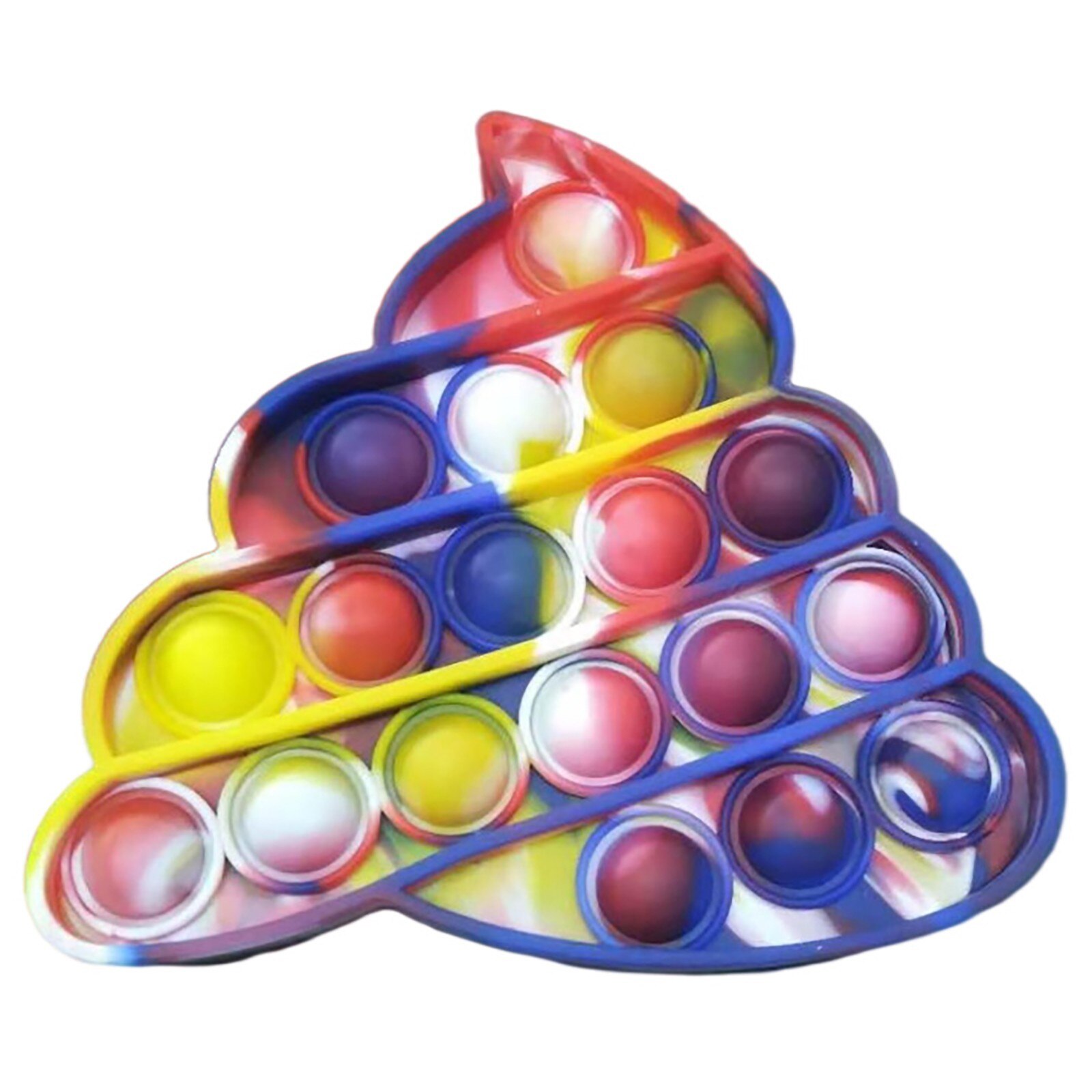 Pop It Push Bubble Fidget Toys Adult Stress Relief Toy Antistress PopIt Soft Squishy Anti-Stress Anti Stress Box Poppit: H